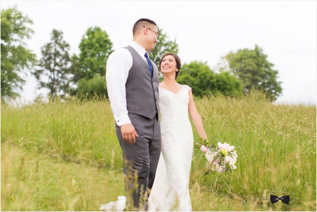 Guildford Farm Wedding bride and groom